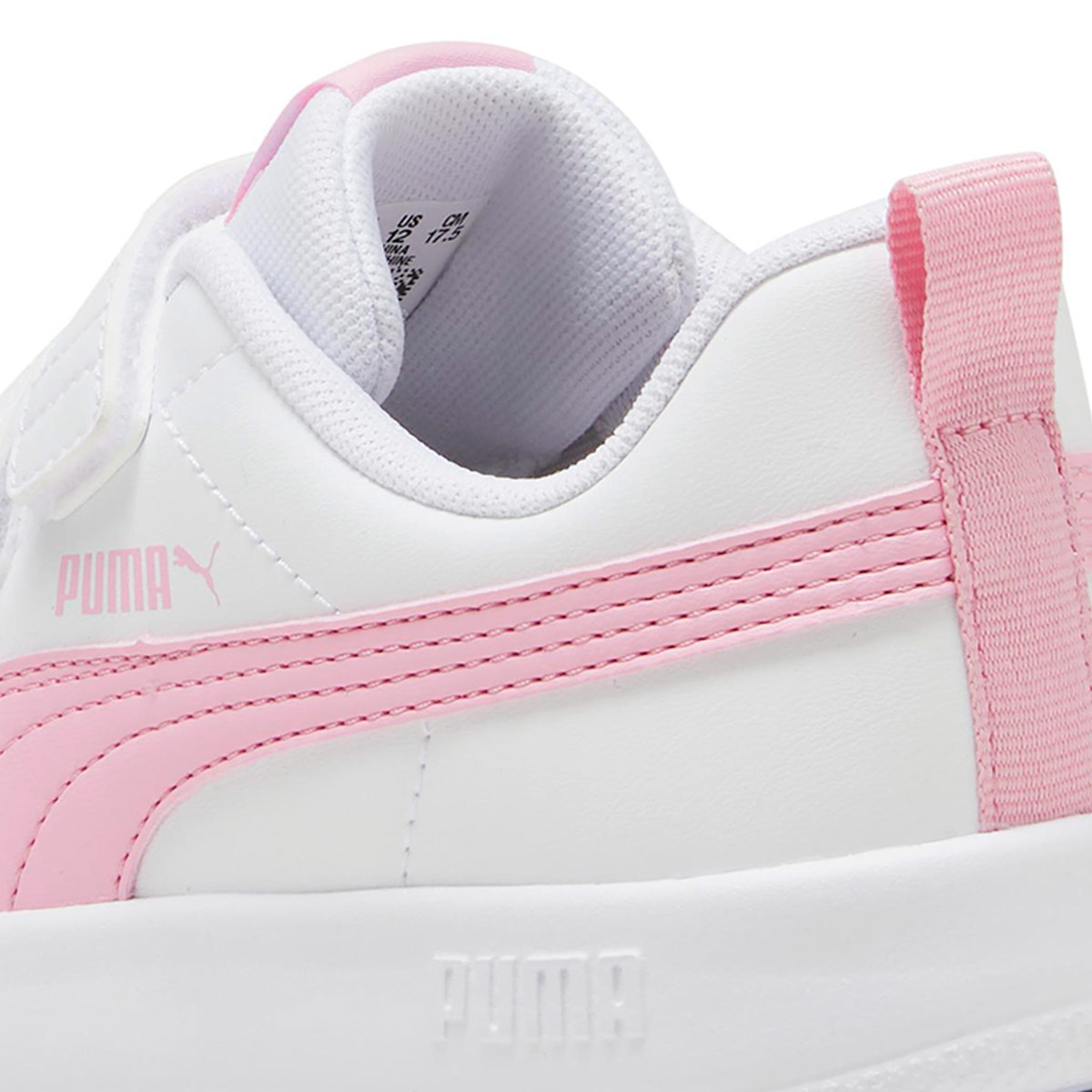 ZAPATILLAS NIÑO PUMA CASUALES BLANCO COURTFLEX - 6