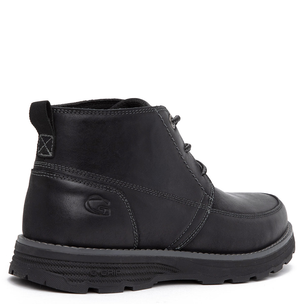 BOTINES HOMBRE GUANTE NEGRO RODEO CUERO - 4