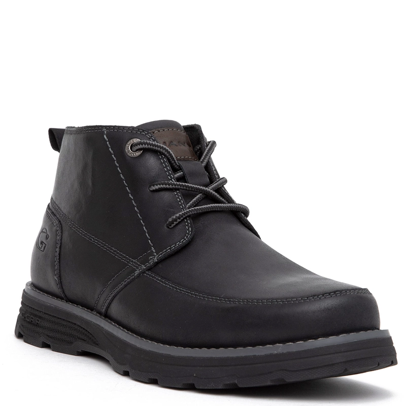 BOTINES HOMBRE GUANTE NEGRO RODEO CUERO - 3