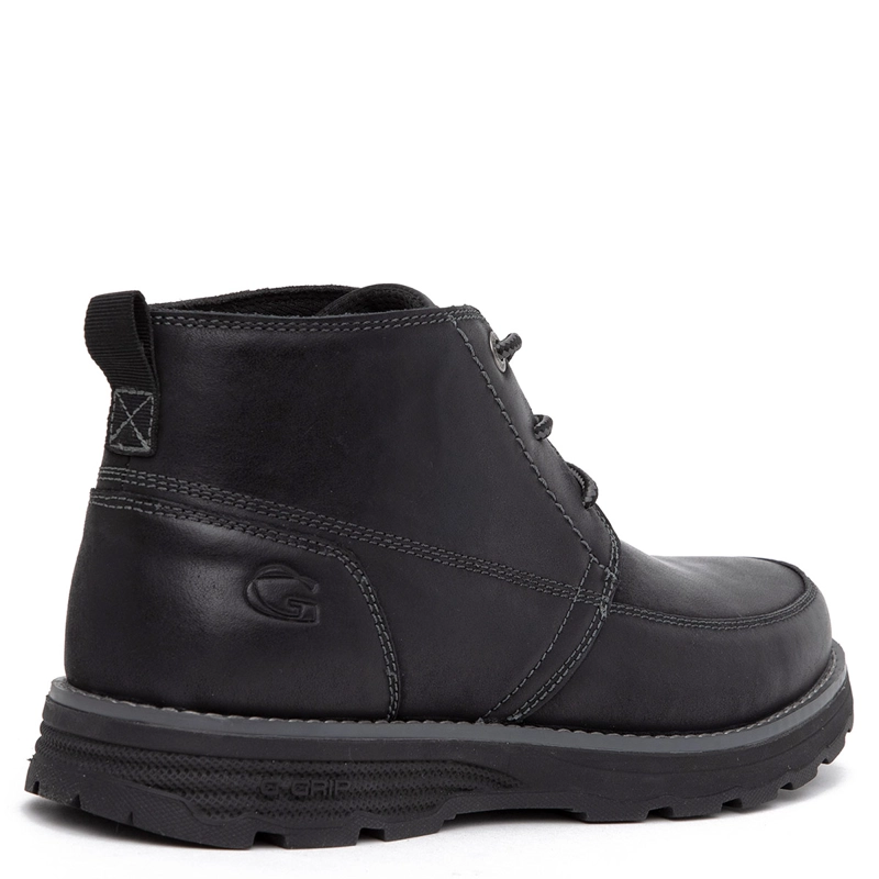 BOTINES HOMBRE GUANTE NEGRO RODEO CUERO - 4