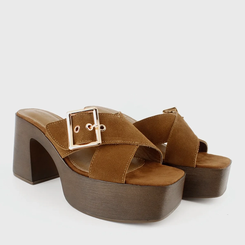 SANDALIAS MUJER MARQUIS MOJAN CUERO - 2