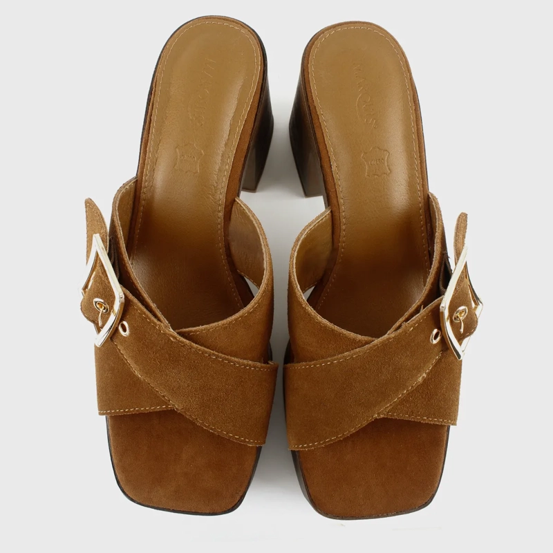 SANDALIAS MUJER MARQUIS MOJAN CUERO - 4