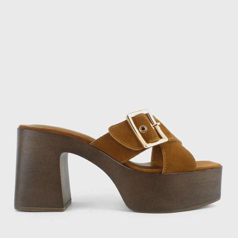 SANDALIAS MUJER MARQUIS MOJAN CUERO - 1