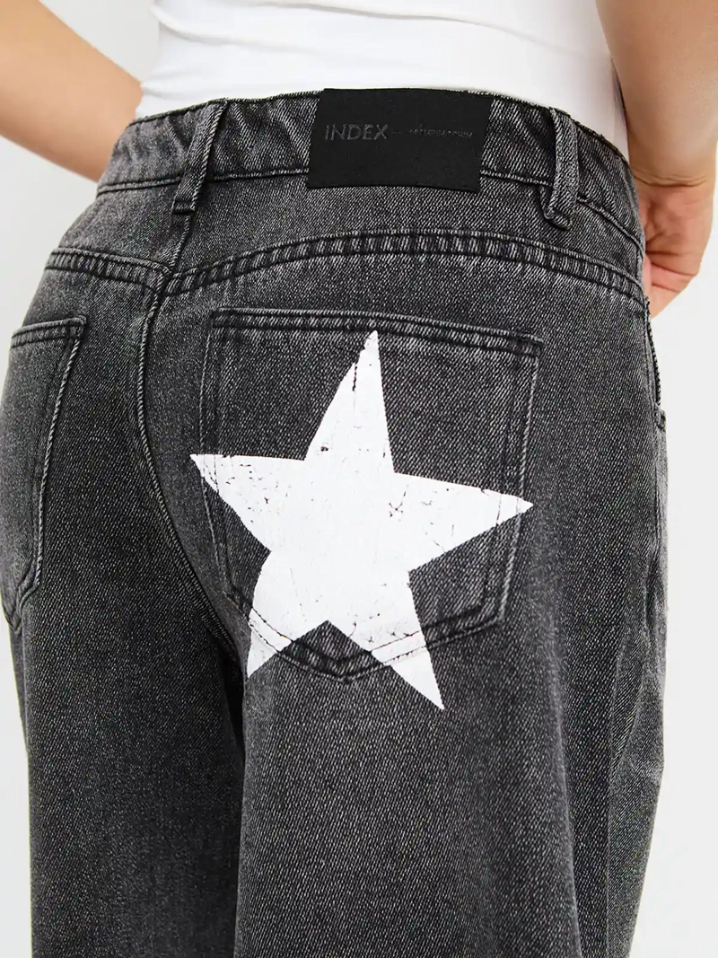 SHORT MUJER INDEX ALGODÓN LARGO DENIM - 4