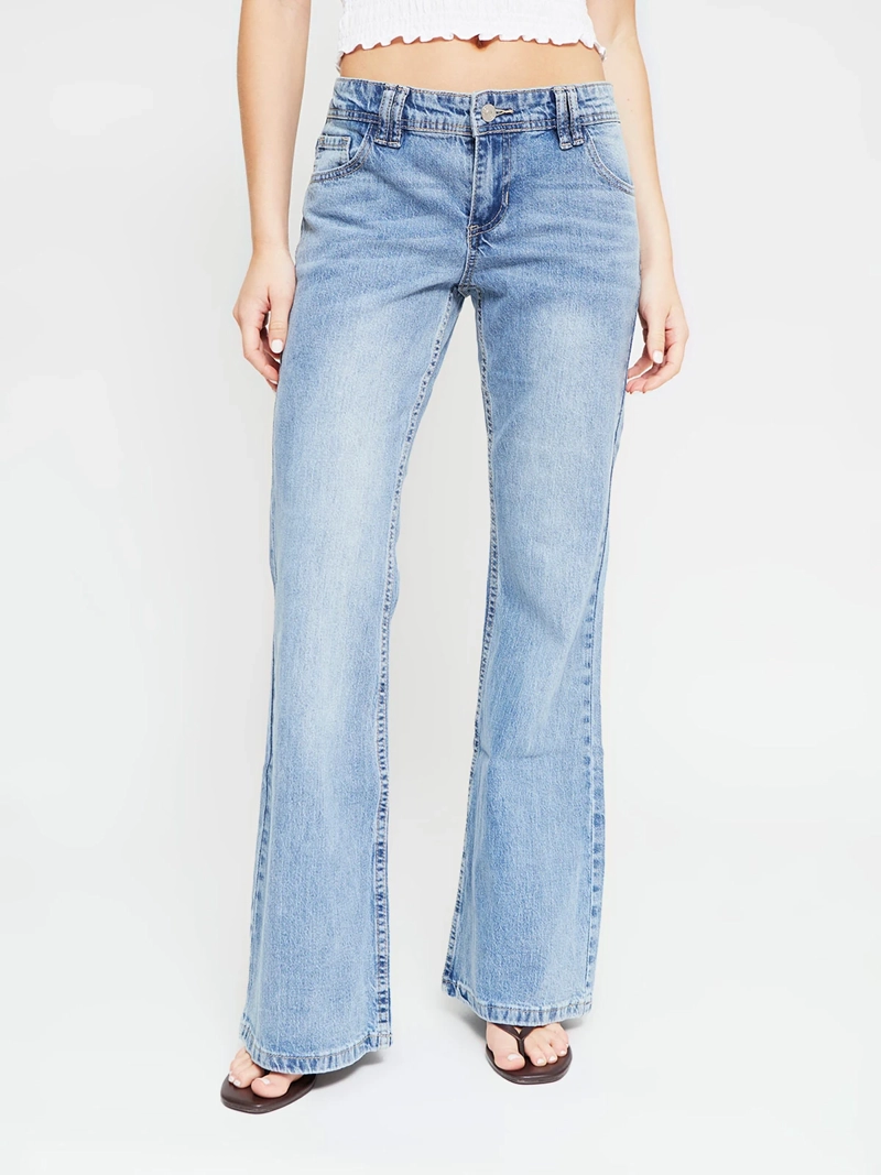 JEANS MUJER INDEX ALGODÓN FLARE - 2