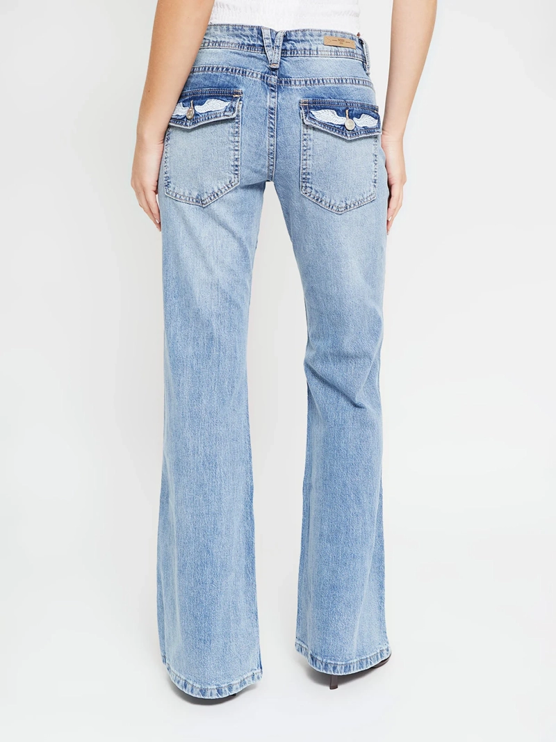 JEANS MUJER INDEX ALGODÓN FLARE - 3