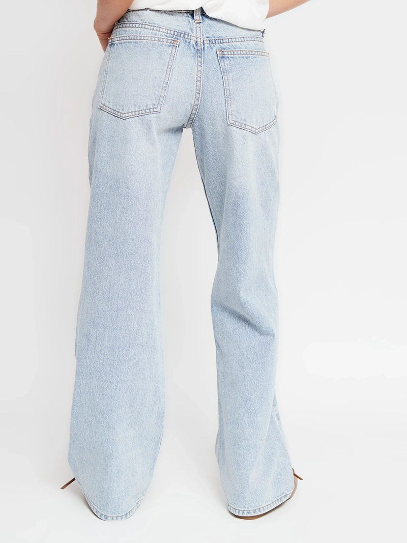JEANS MUJER INDEX ALGODÓN RECTO TIRO BAJO - 3