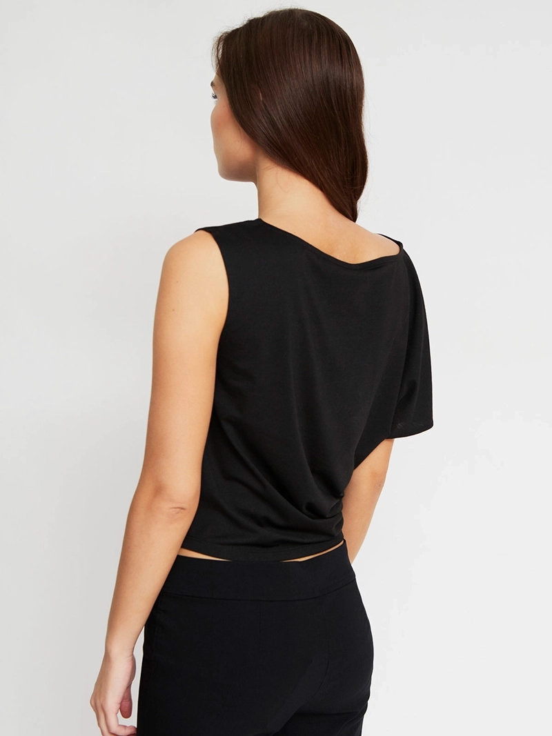 POLERA MUJER INDEX ASIMÉTRICA - 2