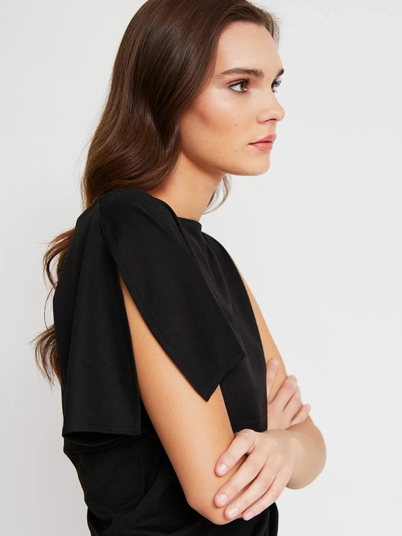 POLERA MUJER INDEX ASIMÉTRICA - 3