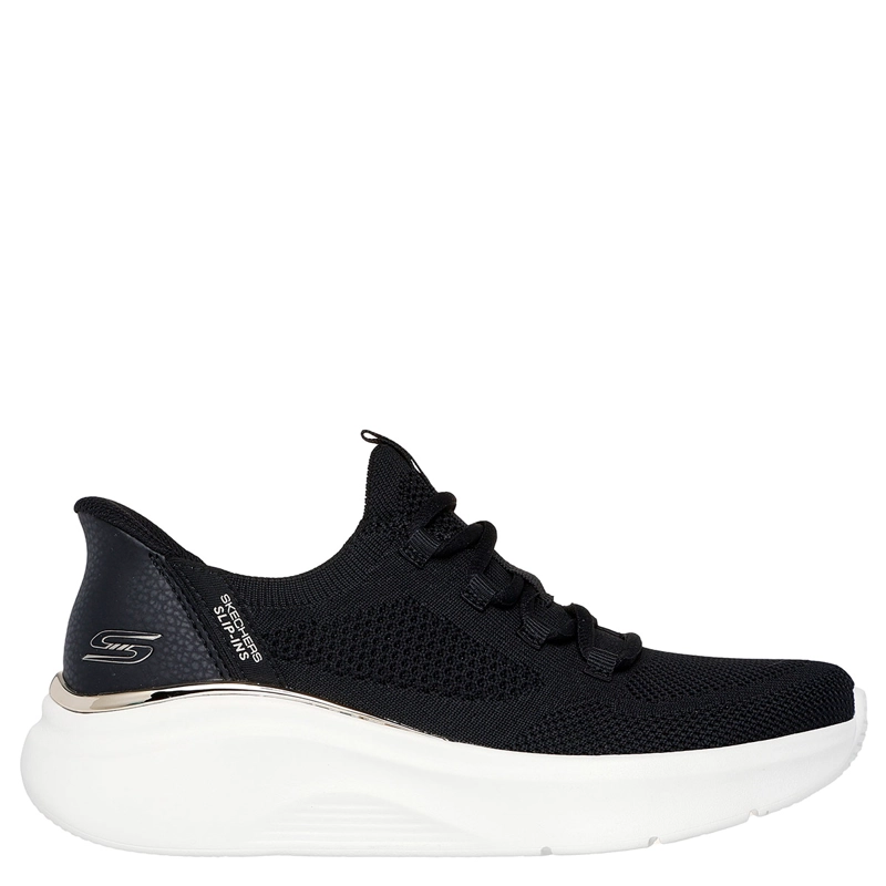ZAPATILLAS MUJER SKECHERS CASUALES NEGRO SLIP-INS BOBS SPORT B LOVE - 1