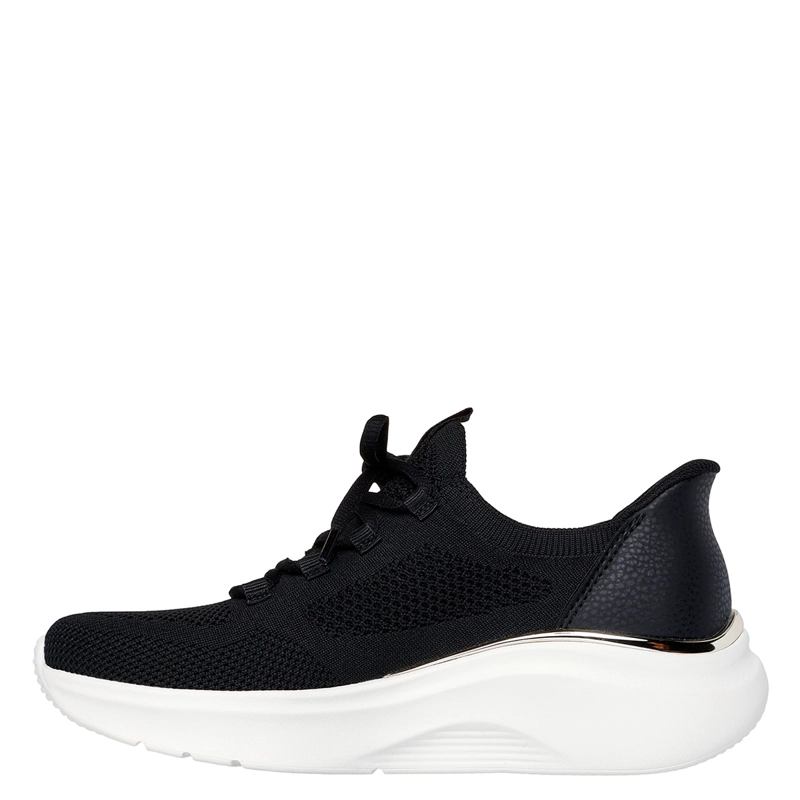 ZAPATILLAS MUJER SKECHERS CASUALES NEGRO SLIP-INS BOBS SPORT B LOVE - 3