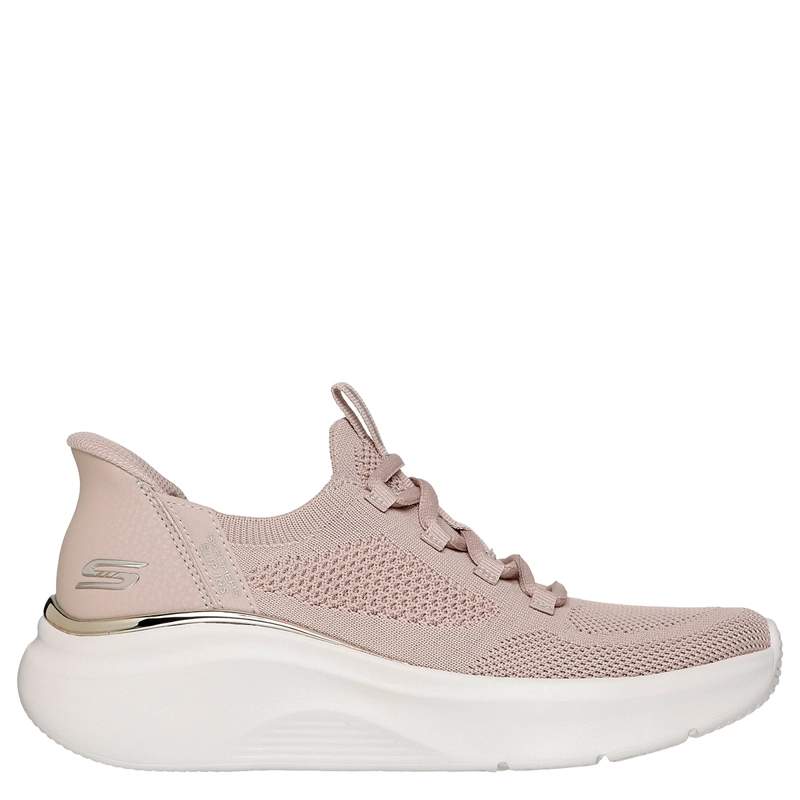 ZAPATILLAS MUJER SKECHERS CASUALES TAUPE SLIP-INS BOBS SPORT B LOVE - 1