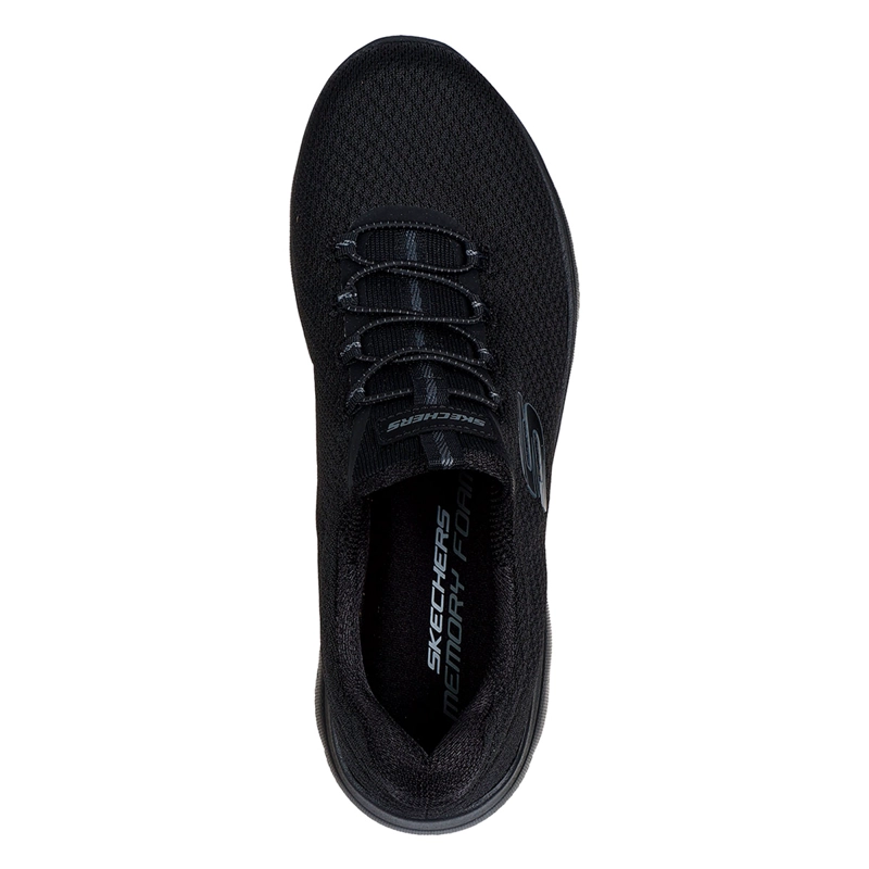 ZAPATILLAS MUJER SKECHERS CASUALES NEGRO SUMMITS - 4