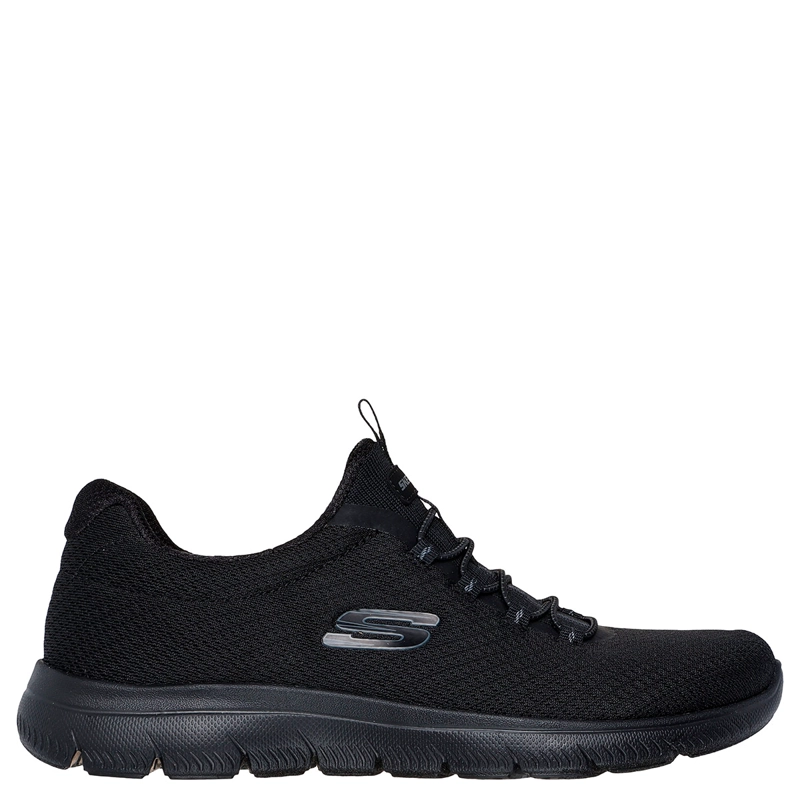 ZAPATILLAS MUJER SKECHERS CASUALES NEGRO SUMMITS - 1