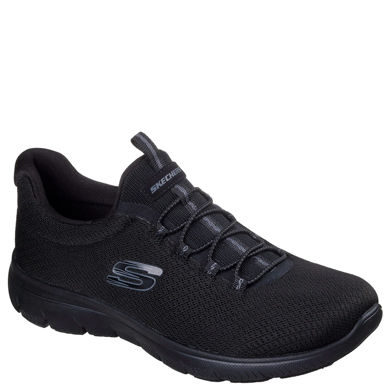 ZAPATILLAS MUJER SKECHERS CASUALES NEGRO SUMMITS - 2
