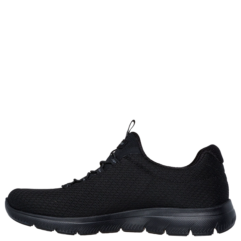 ZAPATILLAS MUJER SKECHERS CASUALES NEGRO SUMMITS - 3