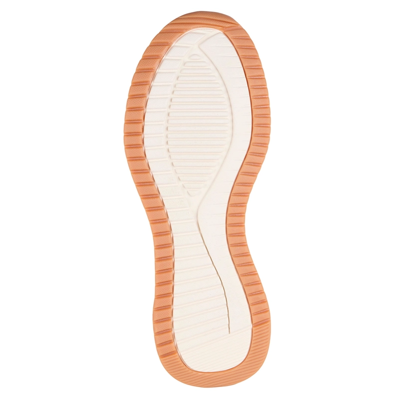 ZAPATILLAS MUJER SKECHERS CASUALES BLANCO SLIP-INS BOBS SQUAD 4 - 5