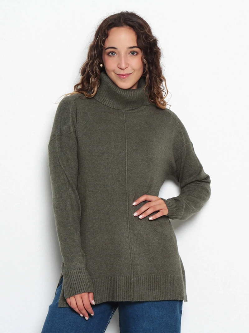 SWEATER MUJER WADOS CUELLO ALTO MANGA LARGA - 2