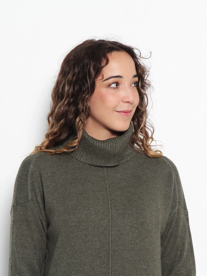 SWEATER MUJER WADOS CUELLO ALTO MANGA LARGA - 4
