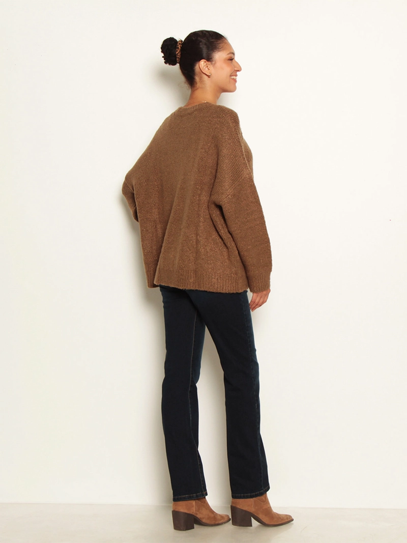 SWEATER MUJER WADOS ESCOTE REDONDO MANGA LARGA - 3