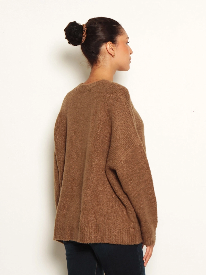SWEATER MUJER WADOS ESCOTE REDONDO MANGA LARGA - 4