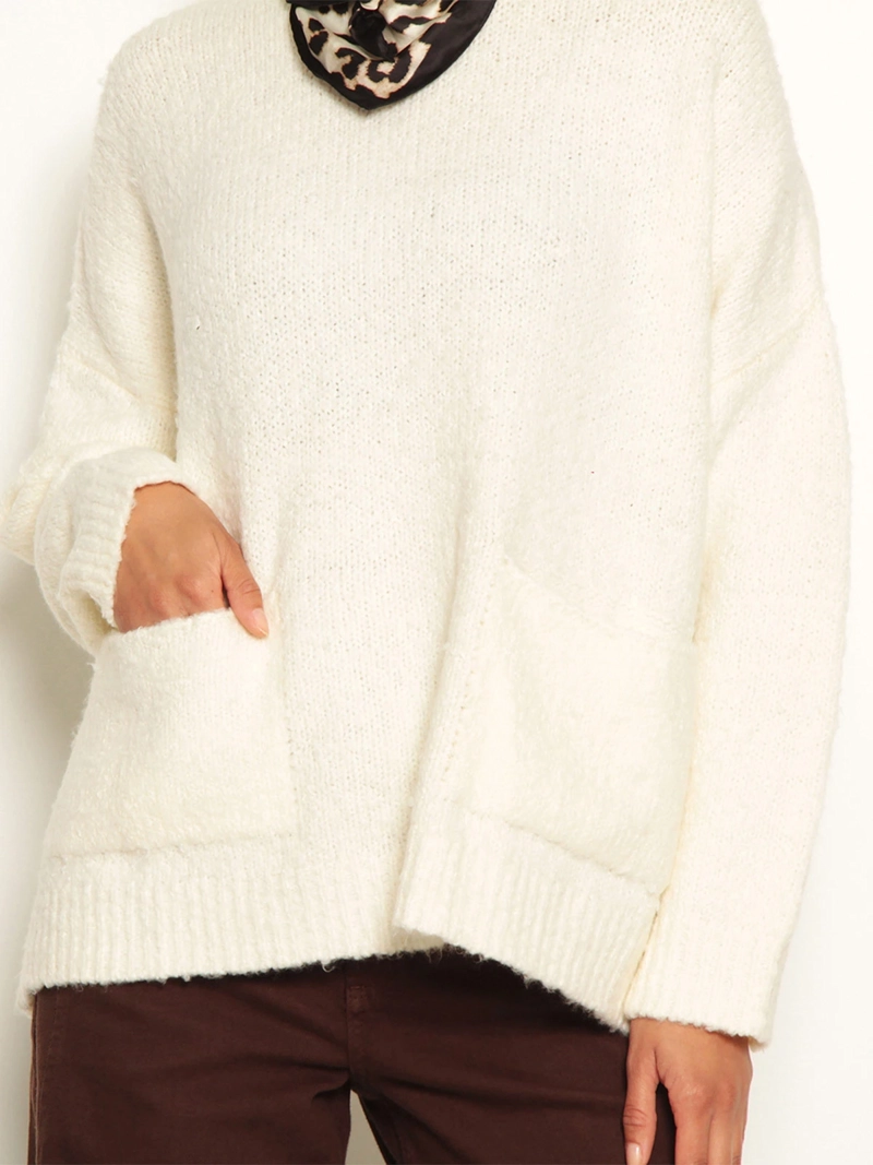 SWEATER MUJER WADOS ESCOTE REDONDO MANGA LARGA - 5