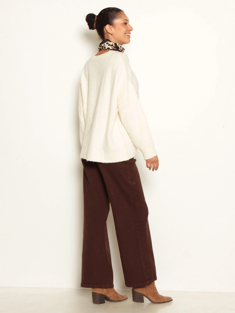 SWEATER MUJER WADOS ESCOTE REDONDO MANGA LARGA - 3