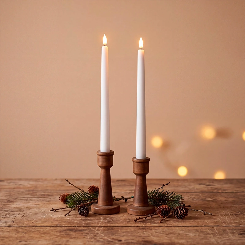 PACK X2 VELAS RIPLEY HOME LED CRUDO - 1