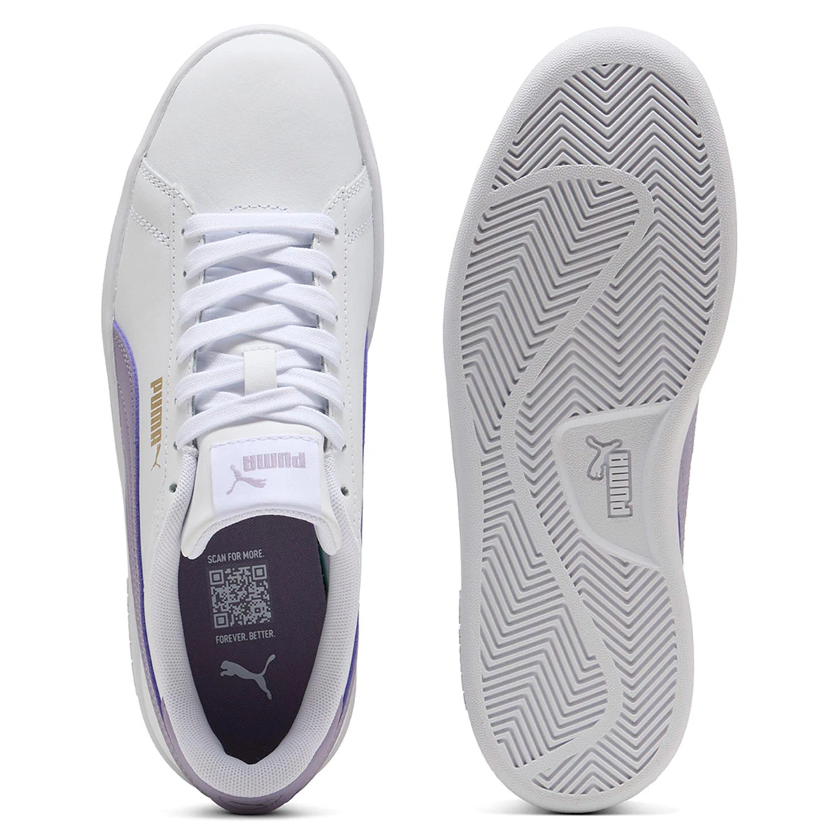 ZAPATILLAS MUJER PUMA CASUALES SMASH 3.0 L - 4