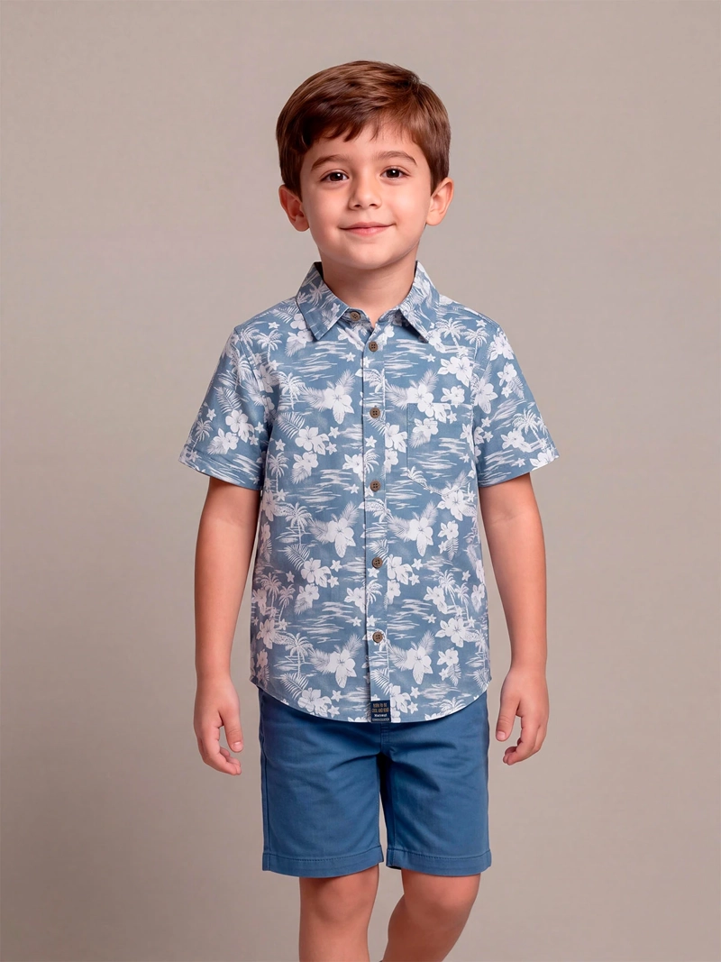 CAMISA NIÑO HARVEST MANGA CORTA