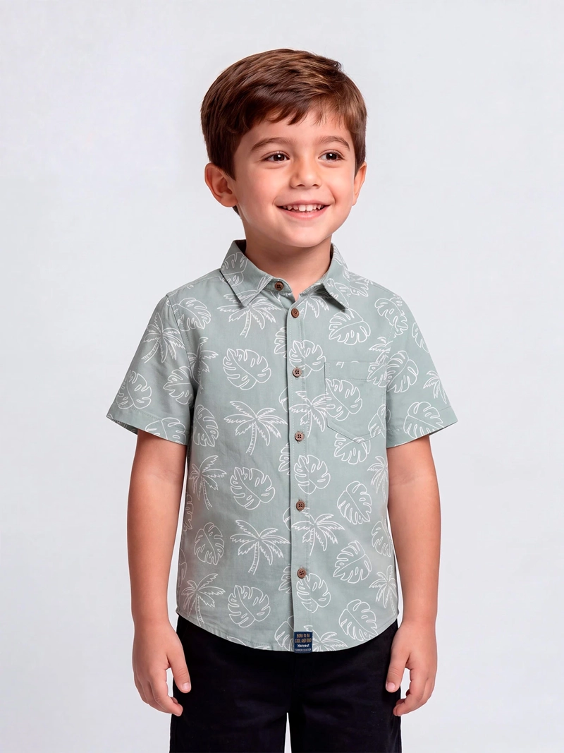 CAMISA NIÑO HARVEST MANGA CORTA