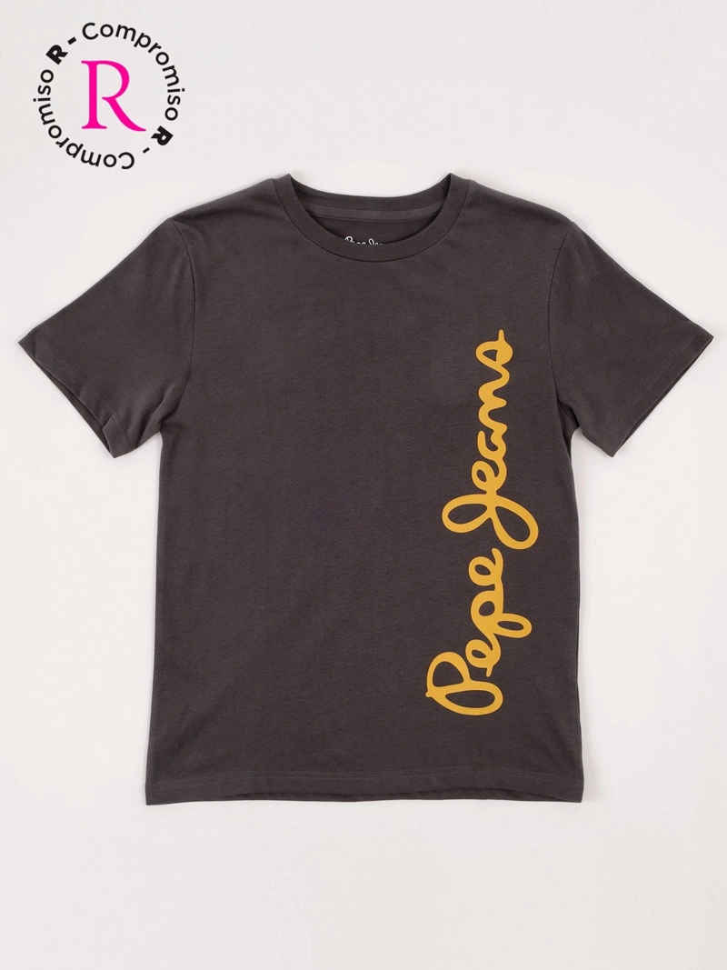 POLERA NIÑO PEPE JEANS ALGODÓN MANGA CORTA
