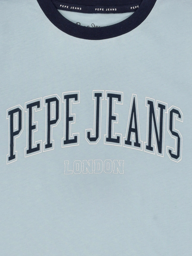 POLERA NIÑO PEPE JEANS ALGODÓN MANGA CORTA - 3
