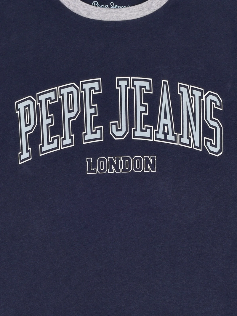 POLERA NIÑO PEPE JEANS ALGODÓN MANGA CORTA - 3