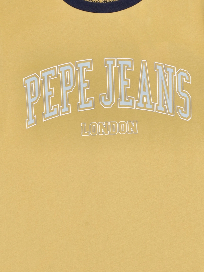 POLERA NIÑO PEPE JEANS ALGODÓN MANGA CORTA - 3