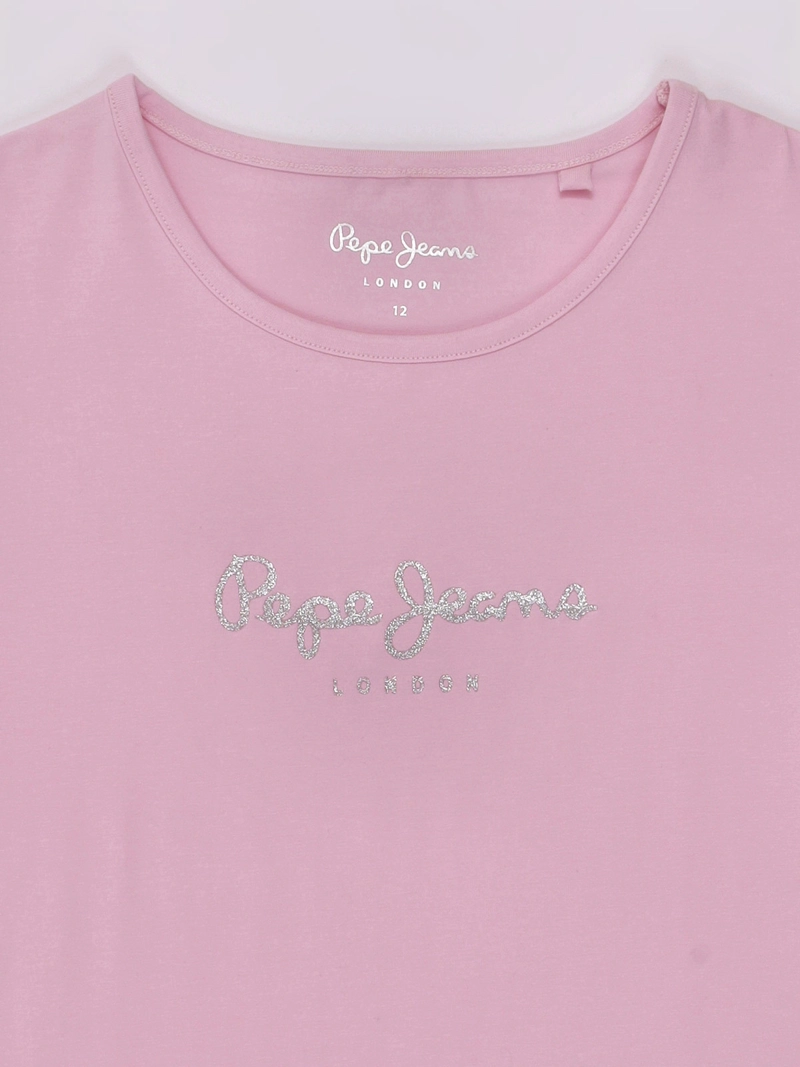 POLERA NIÑA PEPE JEANS MANGA CORTA REGULAR FIT - 7
