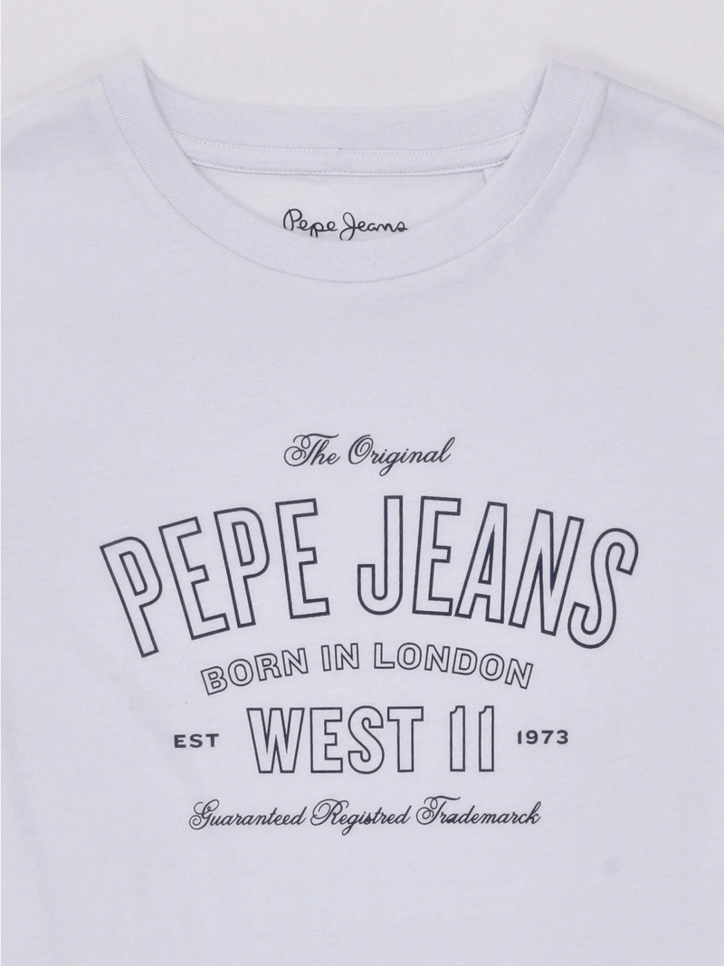 POLERA NIÑO PEPE JEANS MANGA CORTA REGULAR FIT - 7