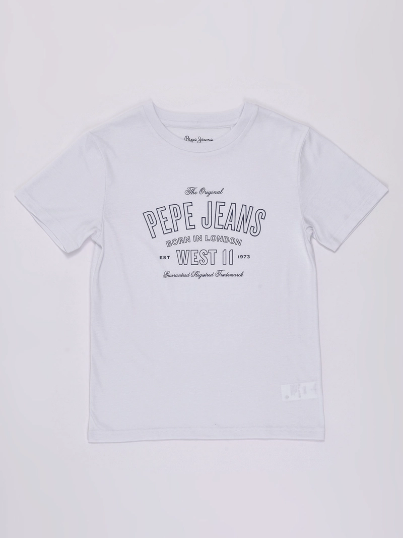 POLERA NIÑO PEPE JEANS MANGA CORTA REGULAR FIT - 5