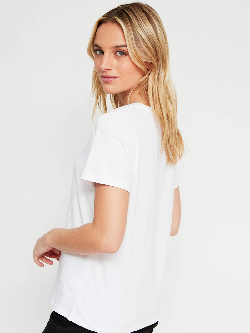POLERA MUJER PEPE JEANS ALGODÓN BORDADO - 2