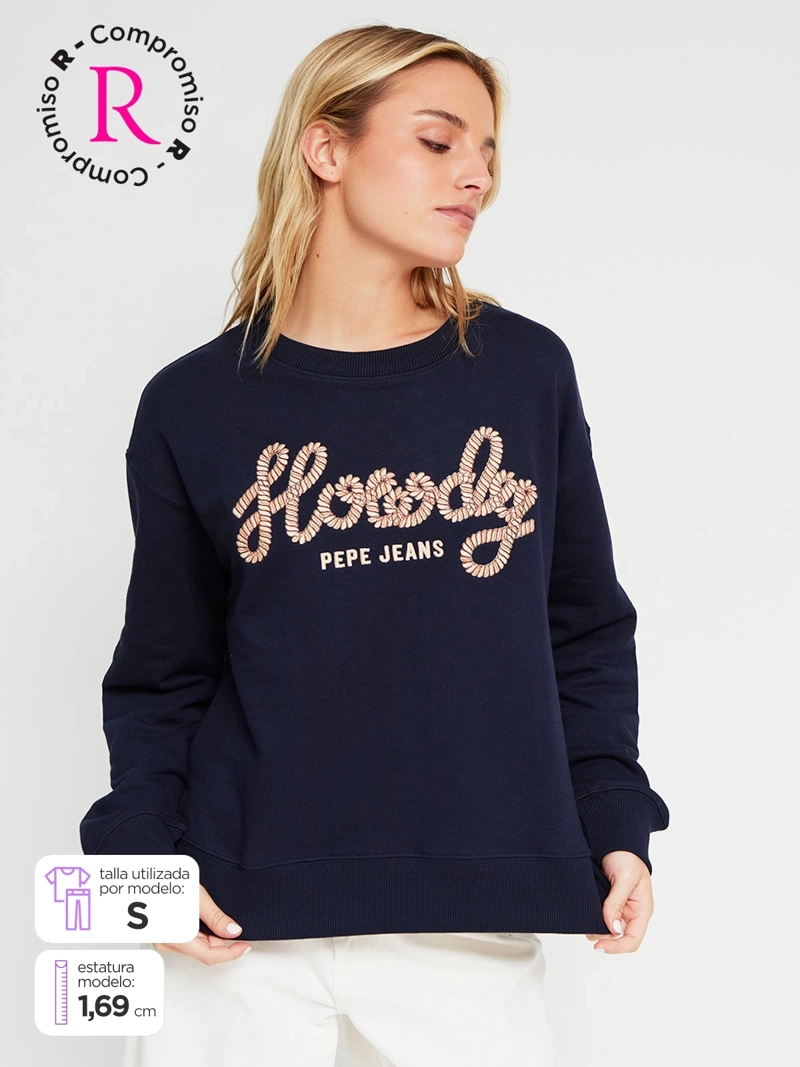 POLERA MUJER PEPE JEANS ALGODÓN