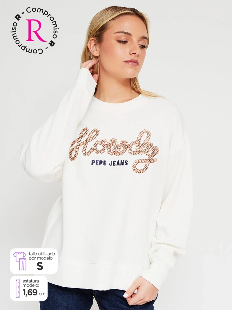 POLERÓN MUJER PEPE JEANS ALGODÓN