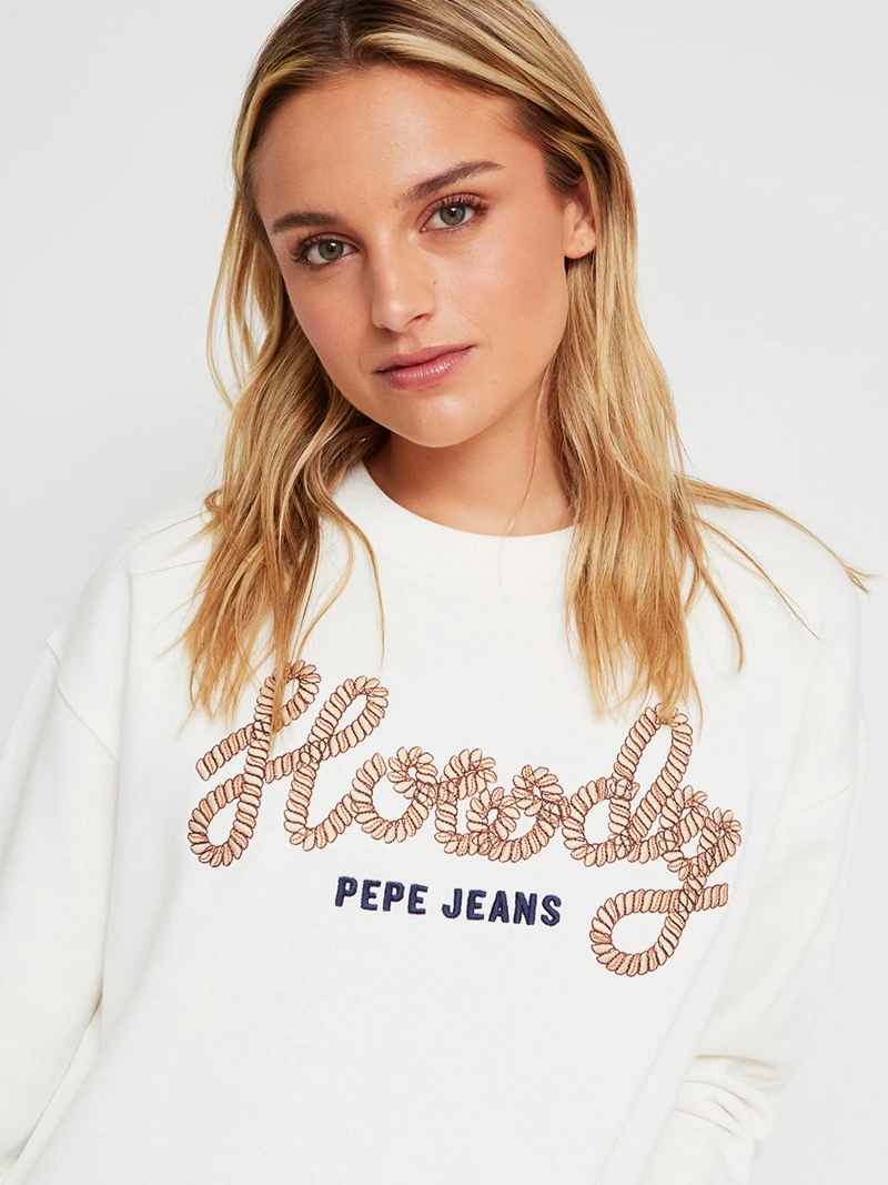 POLERÓN MUJER PEPE JEANS ALGODÓN  - 3
