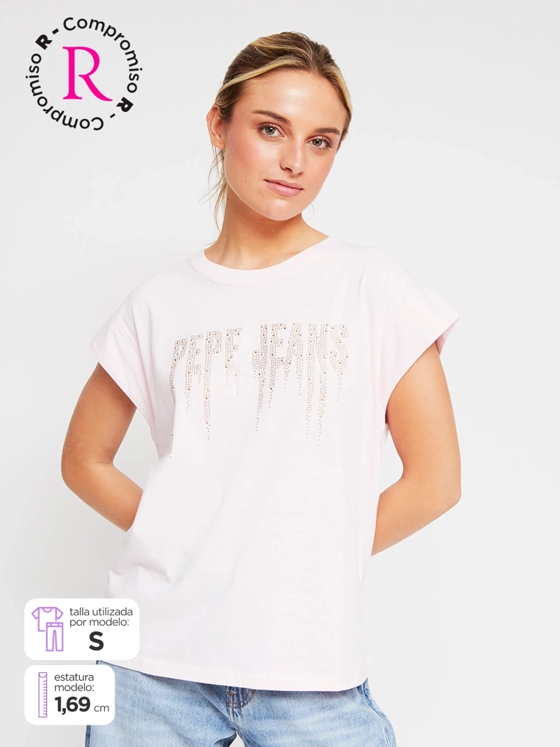POLERA MUJER PEPE JEANS ALGODÓN  - 1