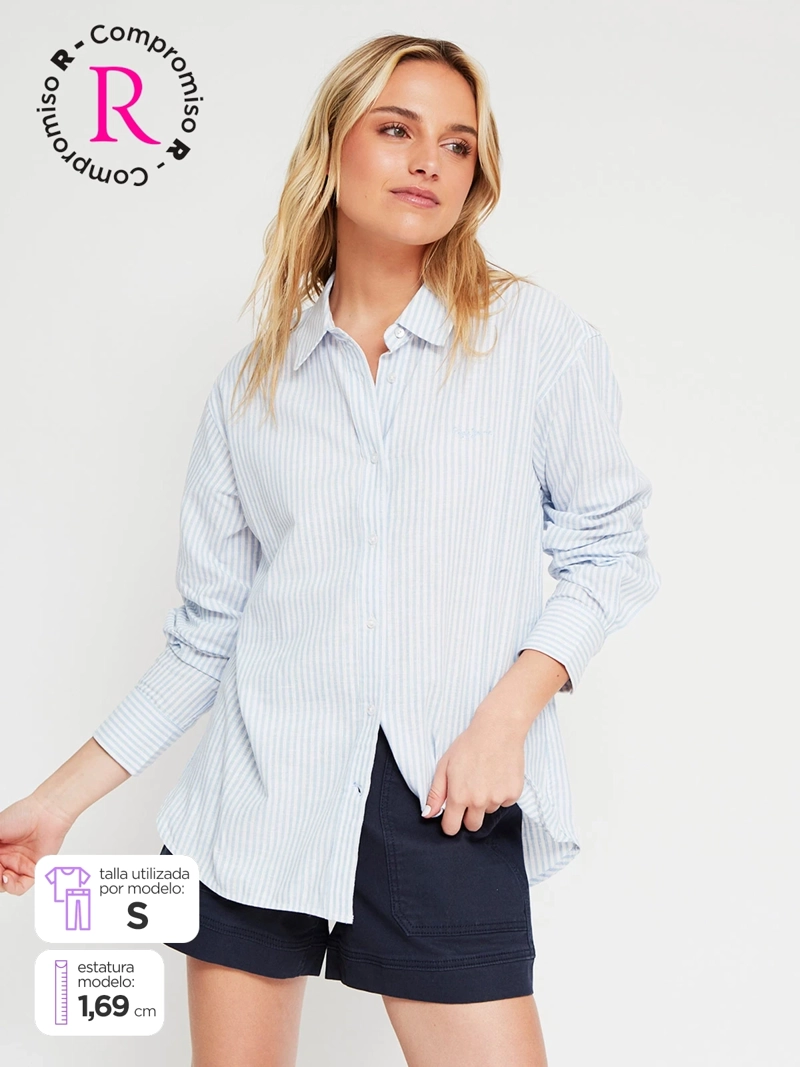 BLUSA MUJER PEPE JEANS LINO