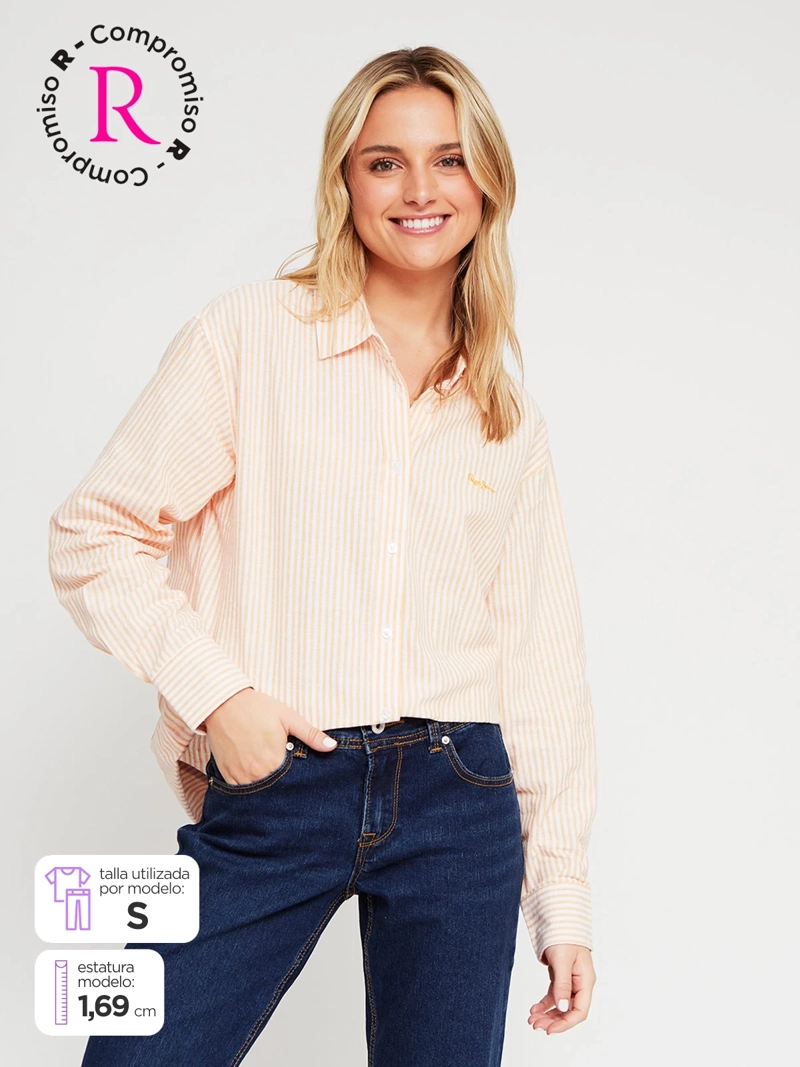 BLUSA MUJER PEPE JEANS LINO