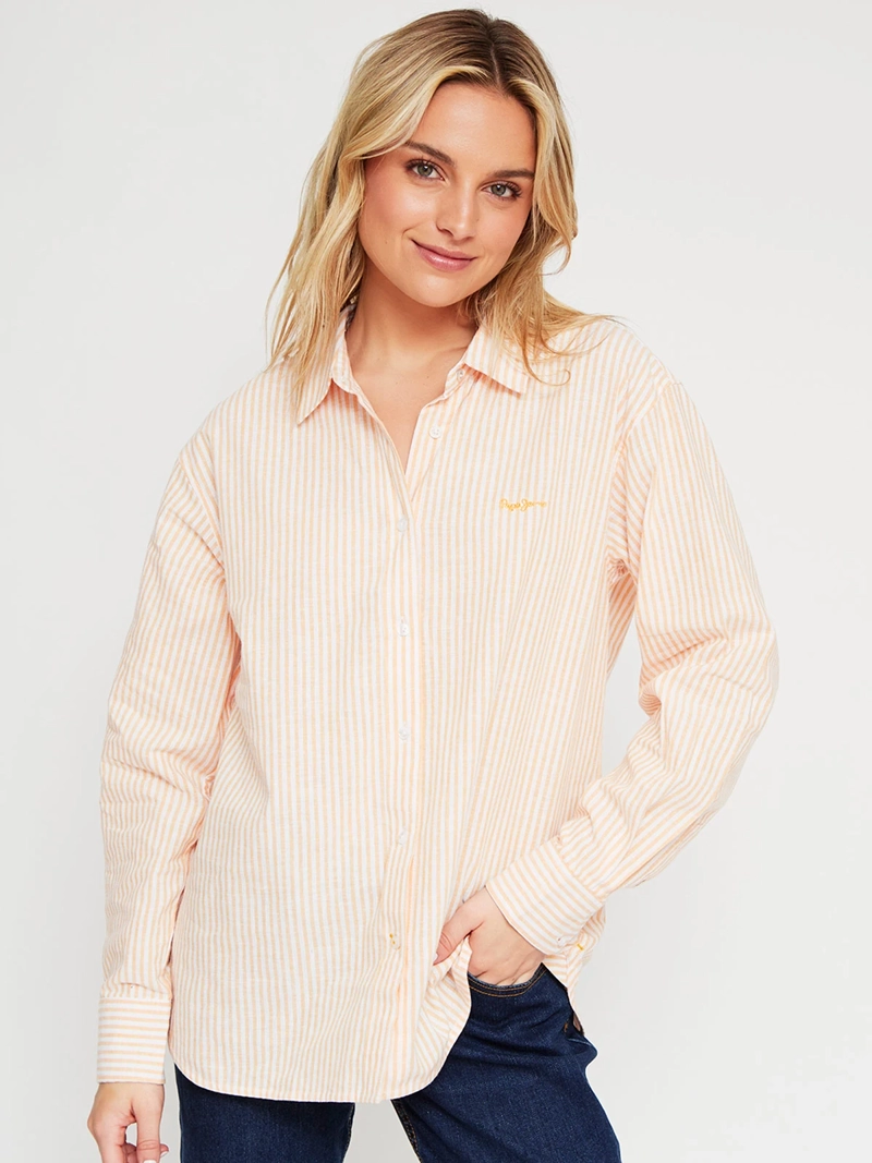 BLUSA MUJER PEPE JEANS LINO  - 2