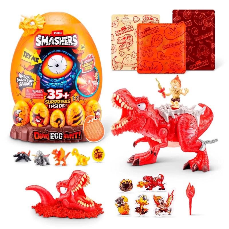 HUEVO SMASHERS CACERIA DINO - 1