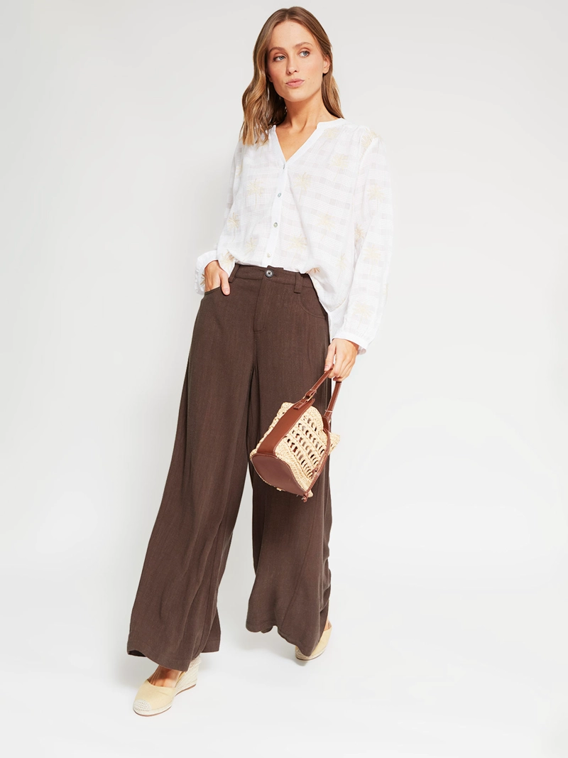 BLUSA MUJER TATIENNE ALGODÓN MANGA LARGA - 4