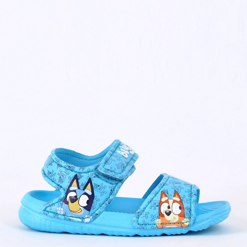 SANDALIAS PLAYERAS NIÑO BLUEY CELESTE