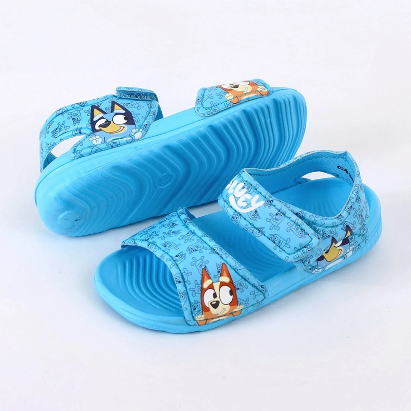 SANDALIAS PLAYERAS NIÑO BLUEY CELESTE - 3